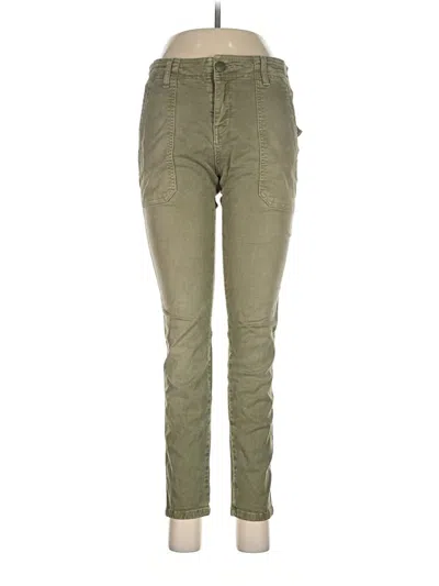 Pre-owned Current Elliott Jeggings In Green