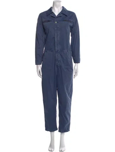 Pre-owned Current Elliott Jumpsuit In Blue