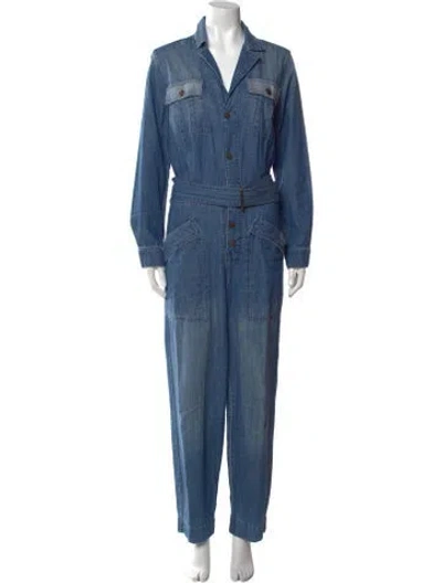 Pre-owned Current Elliott Jumpsuit In Blue