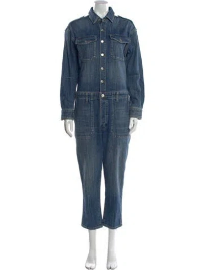 Pre-owned Current Elliott Jumpsuit In Blue