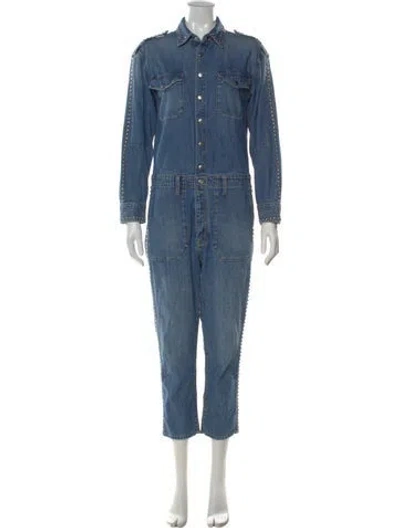 Pre-owned Current Elliott Jumpsuit In Blue