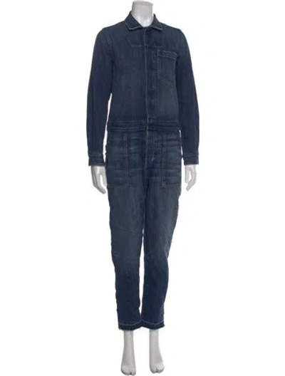 Pre-owned Current Elliott Jumpsuit In Blue