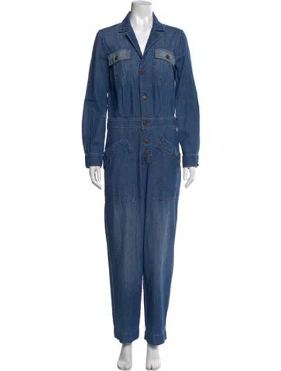 Pre-owned Current Elliott Jumpsuit In Blue