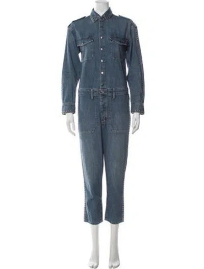 Pre-owned Current Elliott Jumpsuit In Blue