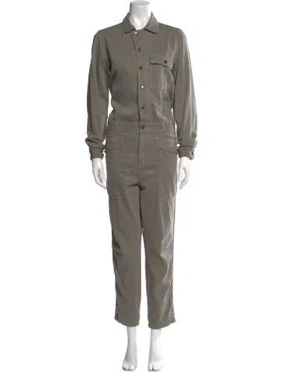 Pre-owned Current Elliott Jumpsuit In Green