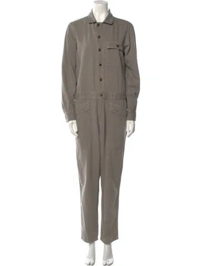 Pre-owned Current Elliott Jumpsuit In Green