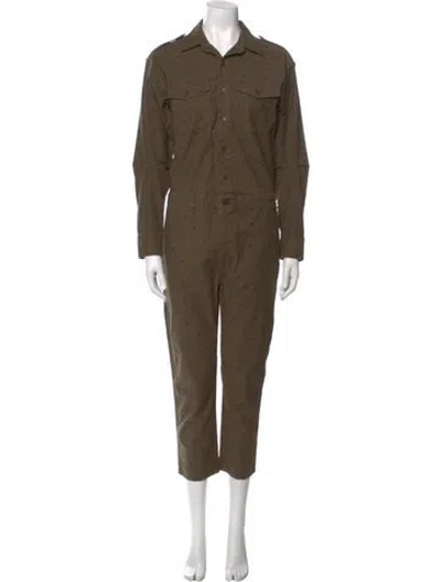 Pre-owned Current Elliott Jumpsuit In Green