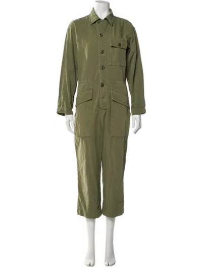 Pre-owned Current Elliott Jumpsuit In Green