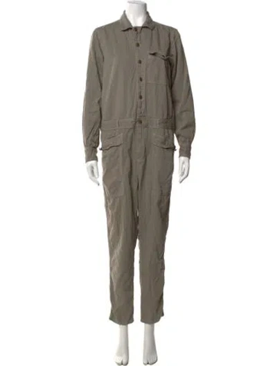 Pre-owned Current Elliott Jumpsuit In Green