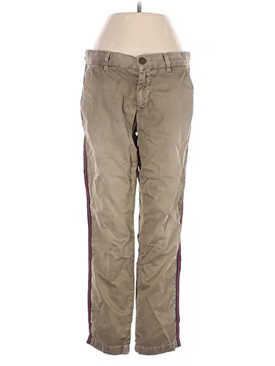 Pre-owned Current Elliott Khaki Pant In Brown