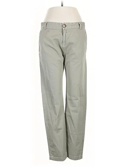 Pre-owned Current Elliott Khaki Pant In Gray