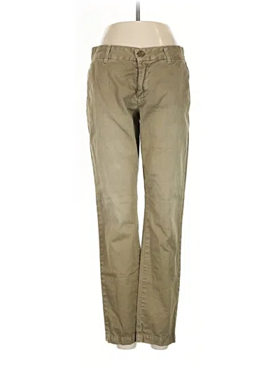Pre-owned Current Elliott Khaki Pant In Tan