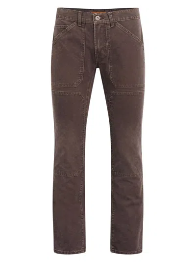 Current Elliott Men's Williams Jeans In Dark Brown