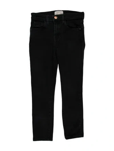 Pre-owned Current Elliott Mid-rise Skinny Leg Jeans In Blue