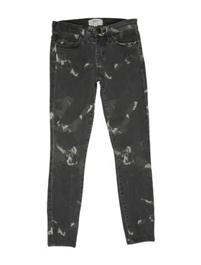 Pre-owned Current Elliott Mid-rise Skinny Leg Jeans In Gray