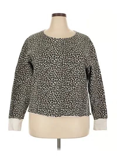 Pre-owned Current Elliott Pullover Sweater In Gray