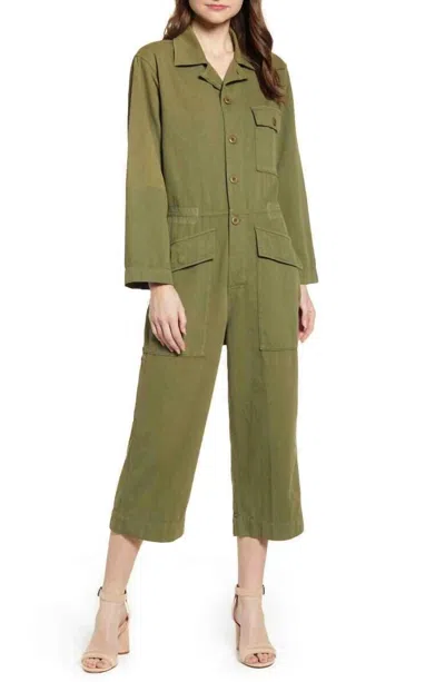 Current Elliott Richland Coveralls In Green