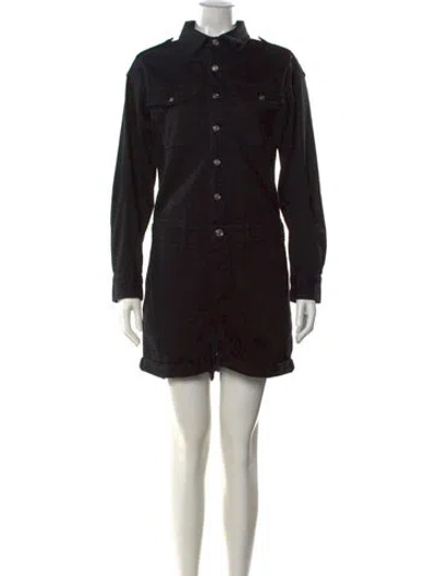Pre-owned Current Elliott Romper In Black