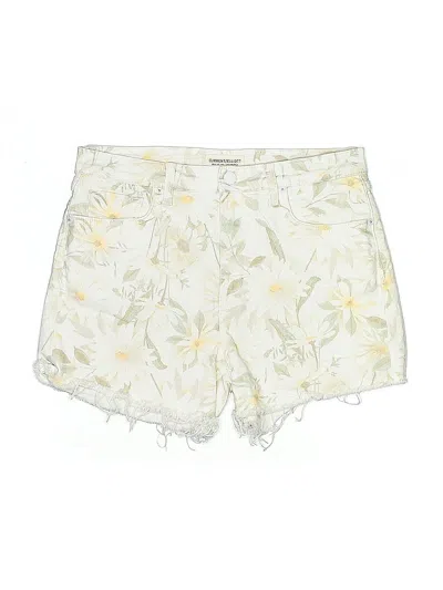 Pre-owned Current Elliott Shorts In White