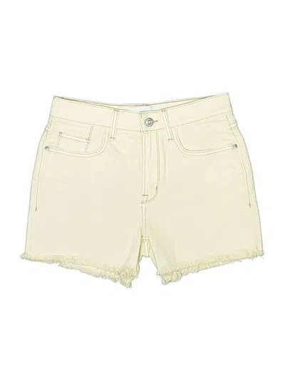 Pre-owned Current Elliott Shorts In Yellow