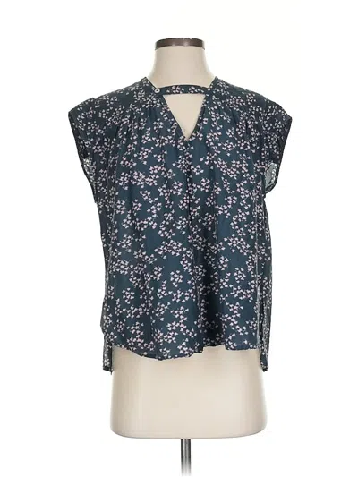 Pre-owned Current Elliott Sleeveless T-shirt In Blue