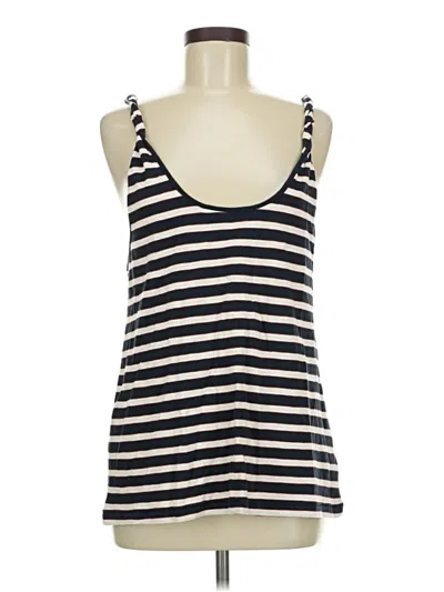 Current Elliott Sleeveless Top Ivory Scoop Neck Tops In White