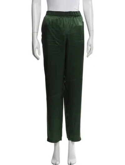Pre-owned Current Elliott Strapless Jumpsuit In Green