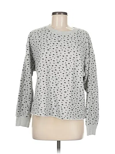 Pre-owned Current Elliott Sweatshirt In Silver