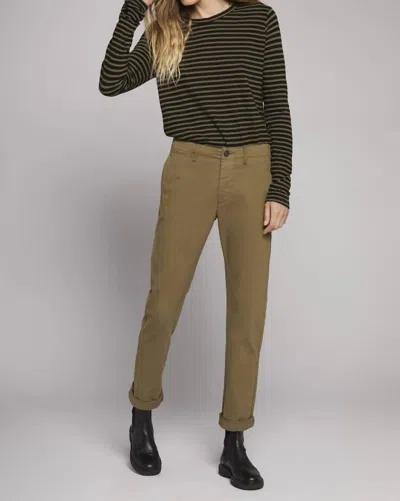 Current Elliott The Captain Pant In Basil Green