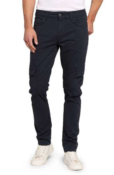 Current Elliott The Ford Slim Fit Twill Cargo Pants In Blue