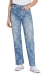 Current Elliott Current/elliott The Navigator Wild Flower Wide Leg Jean In Wild Flower