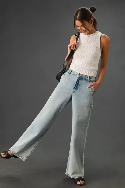 Current Elliott Women's The Painter Flared Jeans In Salt Water