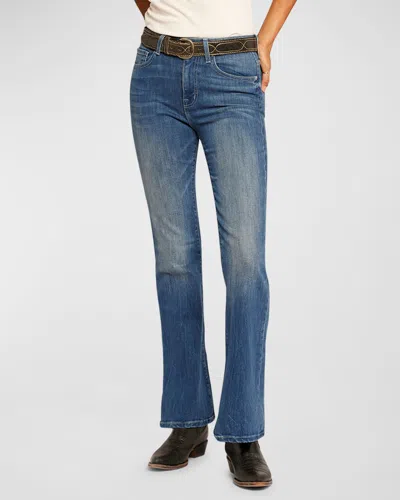 Current Elliott The Promenade Bootcut Jeans In Blue