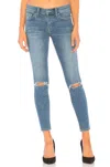 Current Elliott The Stiletto Jean In 2 Year Destroy Stretch Indigo In Blue