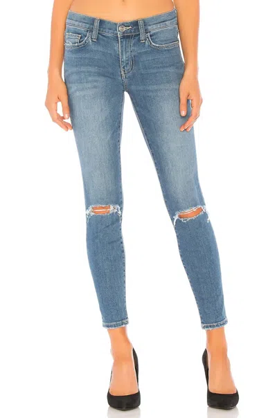 Current Elliott The Stiletto Jean In 2 Year Destroy Stretch Indigo In Blue