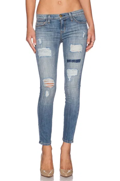 Current Elliott The Stiletto Jean In Vintage Ny Repair In Multi