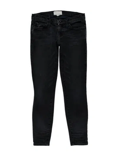 Pre-owned Current Elliott The Stiletto Skinny Leg Jeans In Black