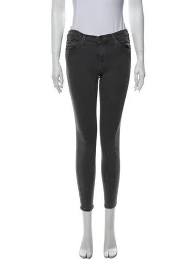 Pre-owned Current Elliott The Stiletto Skinny Leg Jeans In Gray