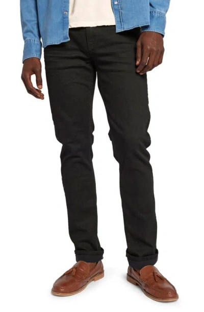 Current Elliott The Waylon Slim Fit Jeans In Raw Resin Black