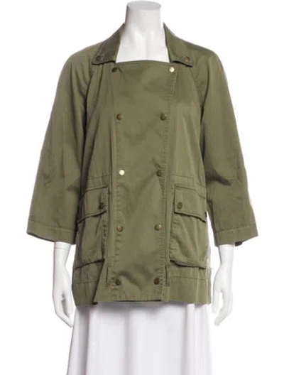 Pre-owned Current Elliott Utility Jacket In Gray