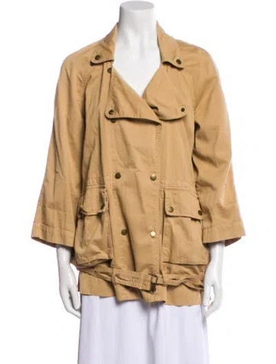 Pre-owned Current Elliott Utility Jacket In Neutral