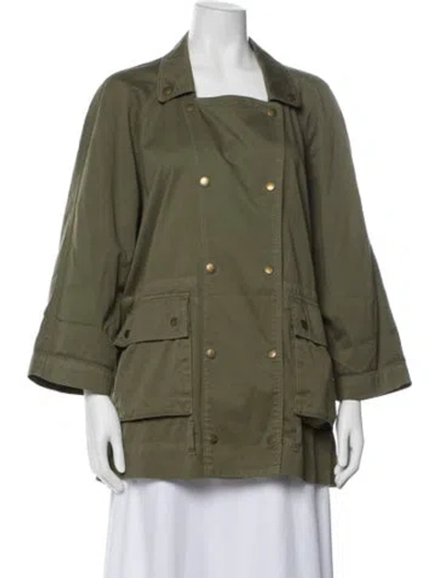 Pre-owned Current Elliott Utility Jacket W/ Tags In Green