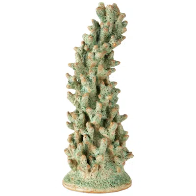 Currey & Company 17" X 6" Staghorn Green Coral Object