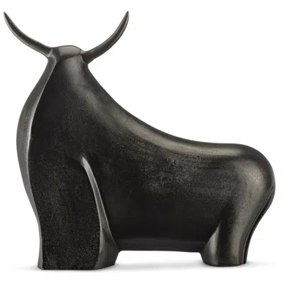 Currey & Company Ferdinand Bull In Animal Print