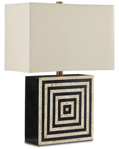 Currey & Company 21.25in Taurus Table Lamp In Neutral