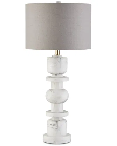 Currey & Company 27.75in Sasha Table Lamp In Gray