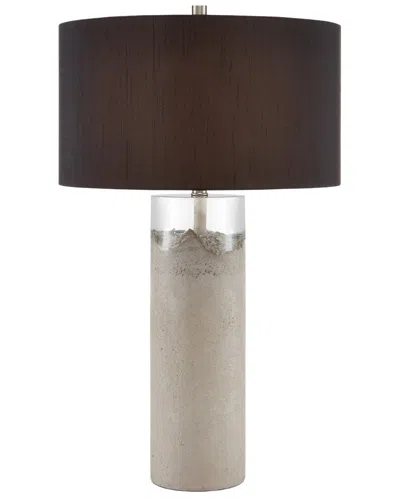 Currey & Company 30in Edfu Concrete Table Lamp