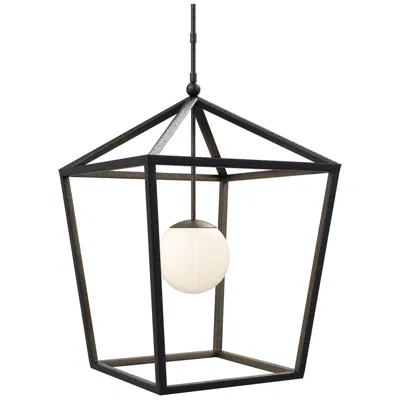 Currey & Company 39.75"x26"x26" Denison Large Black 1-li