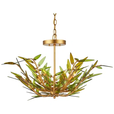 Currey & Company 44" Babylon 6-light Pendant