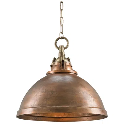 Currey & Company Currey And Company Admiral 20" Wide Cooper Pendant Light